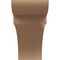Ekena Millwork 12"W x 36"D x 24"H Classic Yorktown Rough Cedar Woodgrain TimberThane Corbel, Primed Tan CORUR12X36X24YORRCPR - alternate 5